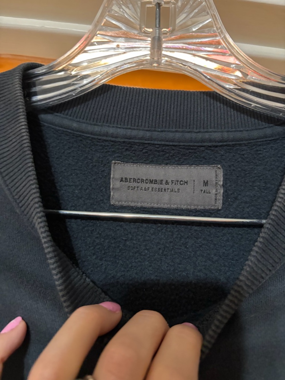 A&F Patchwork Sweatshirt - Picture 2 of 3